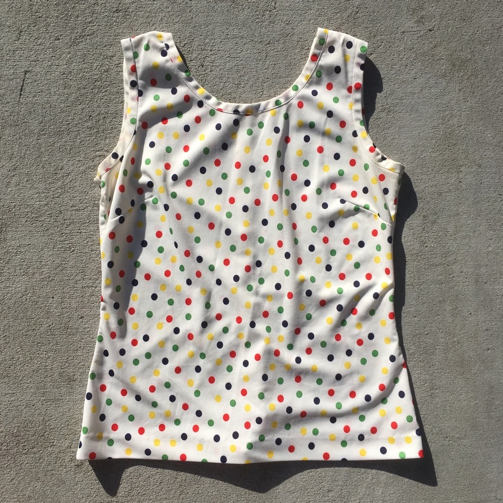 Vintage Polka Dot Tank!